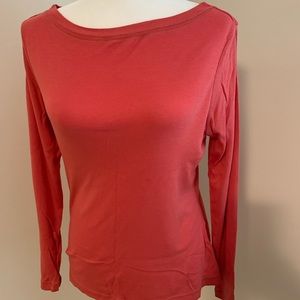 LL Bean cotton boatneck top